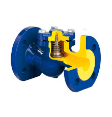 Zawór zwrotny grzybkowy zCHE Fig.287 DN100 PN16 wyk.31Zetkama