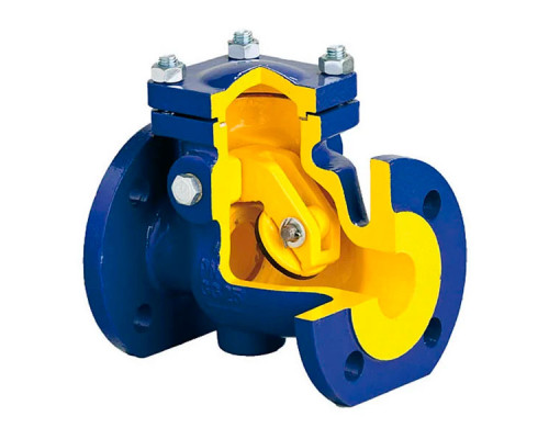 Zawór zwrotny klapowy zCHE Fig.302 DN300 PN16 wyk.01 Zetkama