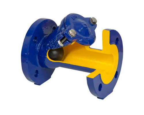 Zawór zwrotny kulowyzCHE Fig.400 DN125 PN16 wyk.55 Zetkama