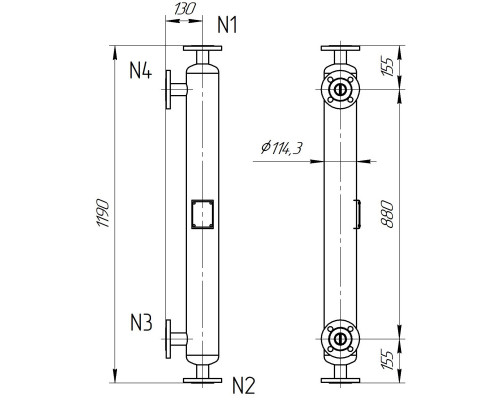 Теплообменник WSH-204