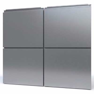 Metal facade systems