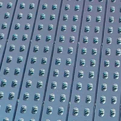Sheet metal perforation