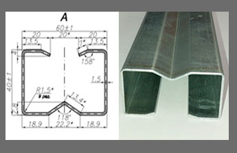 Production of parts according to customer drawings